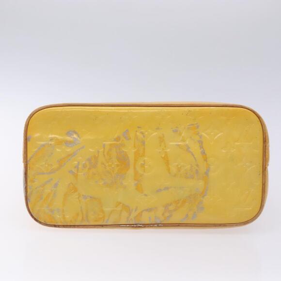 LOUIS VUITTON Monogram Vernis Houston Hand Bag Gris M91053 - Picture 5 of 16